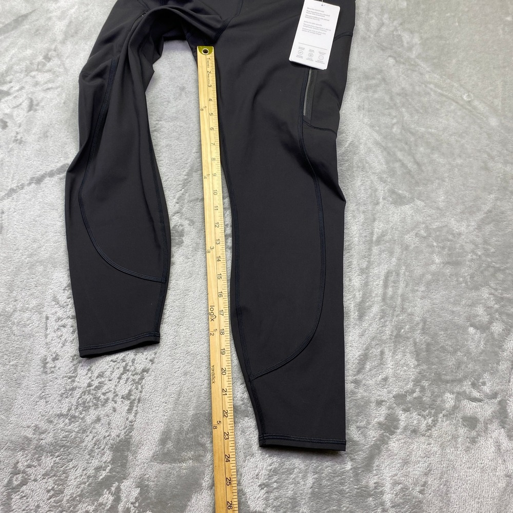 Athleta Rainier 7/8 Tight Leggings‎ Black Medium NWT Fits 26" Athleisure Grunge - Picture 3 of 10